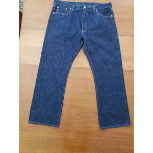 Men's‎ 501 Levis Button Fly Original 40x30 Dark Wash